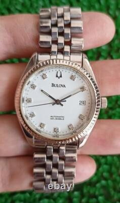 Nice & Rare Vintage Bulova Automatic 25 Jewels Swiss Made Gent Watch
