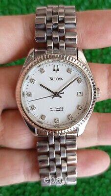 Nice & Rare Vintage Bulova Automatic 25 Jewels Swiss Made Gent Watch