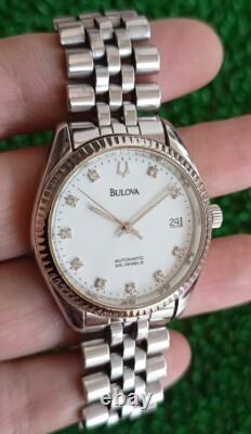 Nice & Rare Vintage Bulova Automatic 25 Jewels Swiss Made Gent Watch