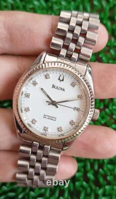 Nice & Rare Vintage Bulova Automatic 25 Jewels Swiss Made Gent Watch