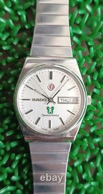 Nice & Rare Vintage Rado Green Horse Automatic 17 Jewels Swiss Made Gent Watch