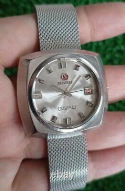 Nice & Rare Vintage Rado Mckinley Automatic 25 Jewels Swiss Made Gent Size Watch