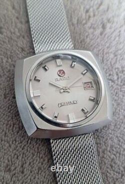 Nice & Rare Vintage Rado Mckinley Automatic 25 Jewels Swiss Made Gent Size Watch