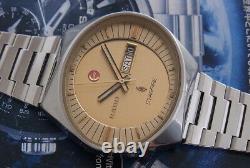 Nice & Rare Vintage Rado Starfire Day/date Automatic 25 Jewels Swiss Made Watch