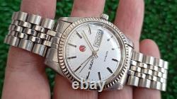 Nice & Rare Vintage Rado Voyager Automatic 17 Jewels Swiss Made Gent Watch