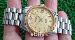 Nice & Rare Vintage Tissot Seastar Day Date Automatic Swiss made Watch Gent size