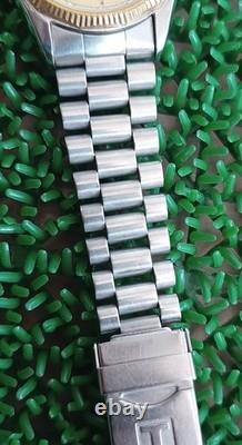 Nice & Rare Vintage Tissot Seastar Day Date Automatic Swiss made Watch Gent size