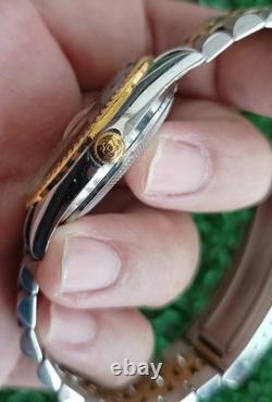 Nice & Rare Vintage Titoni Cosmo King Automatic 25 Jewels Swiss 2 tone Watch Nice & Rare Vintage Titoni Cosmo King Automatic 25 Jewels Swiss 2 tone Watch