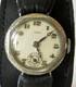 Nos Art Deco Men's Vintage Rare Ww2 Era Sub Second Men's Swiss Watch Deo # 95c