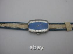 Nos New Swiss Rare Vintage Mechanical Handwinding Favre Leuba Uni Analog Watch