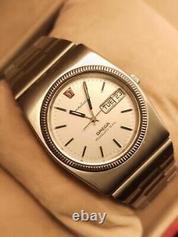 OMEGA Constellation Watch MEGAQUARTZ 32 KHz Very RARE Vintage Swiss