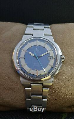 OMEGA DYNAMIC AUTOMATIC TWO-TONE DIAL VINTAGE 60's RARE SWISS WATCH