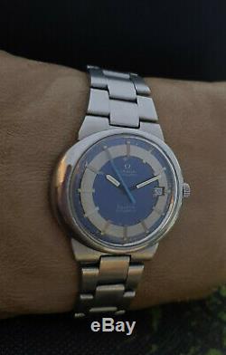 OMEGA DYNAMIC AUTOMATIC TWO-TONE DIAL VINTAGE 60's RARE SWISS WATCH