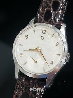 OMEGA VINTAGE Cal. 266 Ref. 2750-4 RARE 50s 35mm Swiss Men's Watch