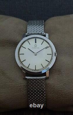 OMEGA cal. 620 SS VINTAGE 60's RARE 17J LADY'S SWISS WATCH