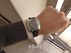OMIKRON BLACK DIAL MILITARY SWISS MADE Vintage RARE WATCH Mens Mechanica
