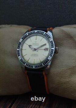 ONSA DIVER 10ATM. FEF cal. 96-4 VINTAGE 70's RARE 17J SWISS WATCH