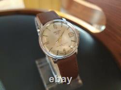 ORIOSA ETA 2452 MANUFACTURING ERROR DIAL RARE SWISS MADE Mens WATCH VINTAGE