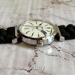 ORIS Manual Wind Watch Vintage Swiss Made 70s White Dial Overhauled Rare