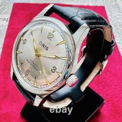 ORIS Vintage Swiss Watch Hand Winding 17 Jewels 35mm Restored Rare Collectible
