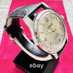 ORIS Vintage Swiss Watch Hand Winding 17 Jewels 35mm Restored Rare Collectible