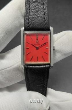 Omega 111.004 Hand-winding''tank Shape'' Cal. 620 Rare Vintage Watch Swiss