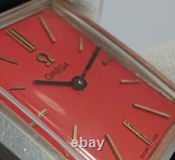 Omega 111.004 Hand-winding''tank Shape'' Cal. 620 Rare Vintage Watch Swiss