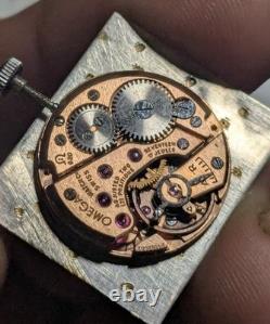 Omega 111.004 Hand-winding''tank Shape'' Cal. 620 Rare Vintage Watch Swiss