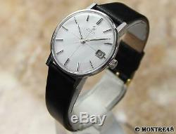 Omega Cal 565 Rare 33mm Men's Swiss Made Stainless Steel Auto Vintage Watch O214