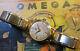 Omega Fine Rare Vintage'50 Gold Color Lady Swiss Made