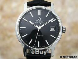 Omega Geneve Cal 1481 Rare 35mm Mens 1970s Swiss Made Auto Vintage Watch O45