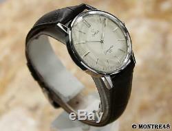 Omega Seamaster 600 Rare Men Swiss Made 1960 Manual 34mm Vintage Watch S130