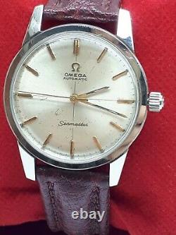 Omega Seamaster Automatic Cal. 552 S Steel Mens Wrist Watch Swiss Vintage Rare