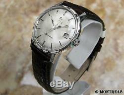 Omega Seamaster Cal 565 Rare 35mm Mens 1960s Swiss Made Auto Vintage Watch S58