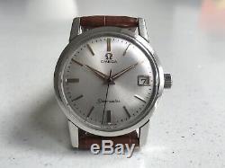 Omega seamaster calendar manual winding- 1960 Vintage Swiss Watch. Rare