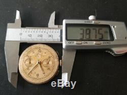 Onsa SWISS Chronograph SUISSE 17 Jewels Wrist Watch Movement Vintage Rare