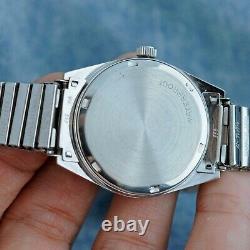 Original Swiss Omega Rare Fixo-flex Bracelet Vintage Manual Wind Ss Gents Watch