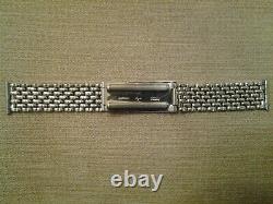 Original vintage swiss bracelet Gay Freres Beads of Rice 18 mm rare 40s