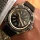 Orologio Watch Chalet 200 Feet Sub Diver Vintage Rare Swiss Made Seawatch