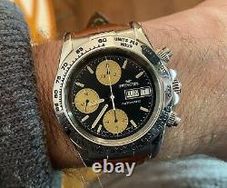 Orologio Watch Pryngeps Chrono Valjoux7750 Vintage Sub Diver Rare Swiss Made
