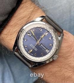 Orologio Watch Sicura Breatling Automatic Swiss Made Date Vintage Rare