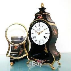 PALAIS ROYAL Wall Mantel Clock + Console Vintage SWISS Neuchatel RARE! XXL Chime