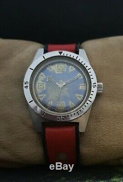 PHILLY DIVER 20ATM AUTOMATIC AS cal. 4007N VINTAGE 70's RARE 25J SWISS WATCH