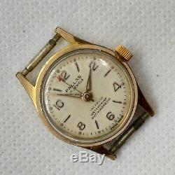 Pallas Watch Vintage S Swiss 17 Jewels Wrist Ladies Mechanical Rare Gold Plated