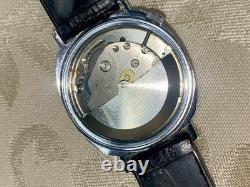 Parker Buler Swiss Automatic Day Date 17 Jewel Wristwatch Brevet Vintage Rare