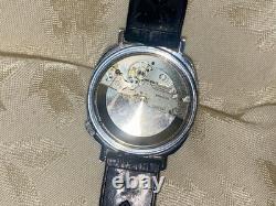 Parker Buler Swiss Automatic Day Date 17 Jewel Wristwatch Brevet Vintage Rare