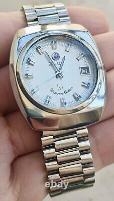 RADO Mannheim Rare Vintage SWISS Watch Mechanical- Automatic-COLLECTOR's