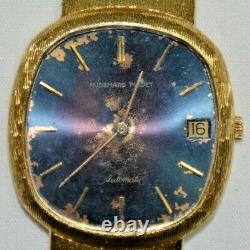 RARE Audemars Piguet 18K Gold Automatic Swiss Movement Vintage Wristwatch