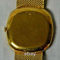 RARE Audemars Piguet 18K Gold Automatic Swiss Movement Vintage Wristwatch