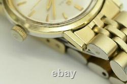 RARE Authentic Omega Vintage Seamaster De Ville Watch 23mm Gold Swiss Woman's